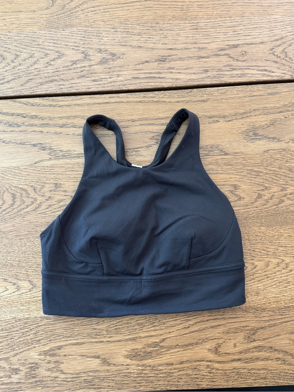 Lululemon Wunder Train Longline Sports Bra - High Neck Racerback